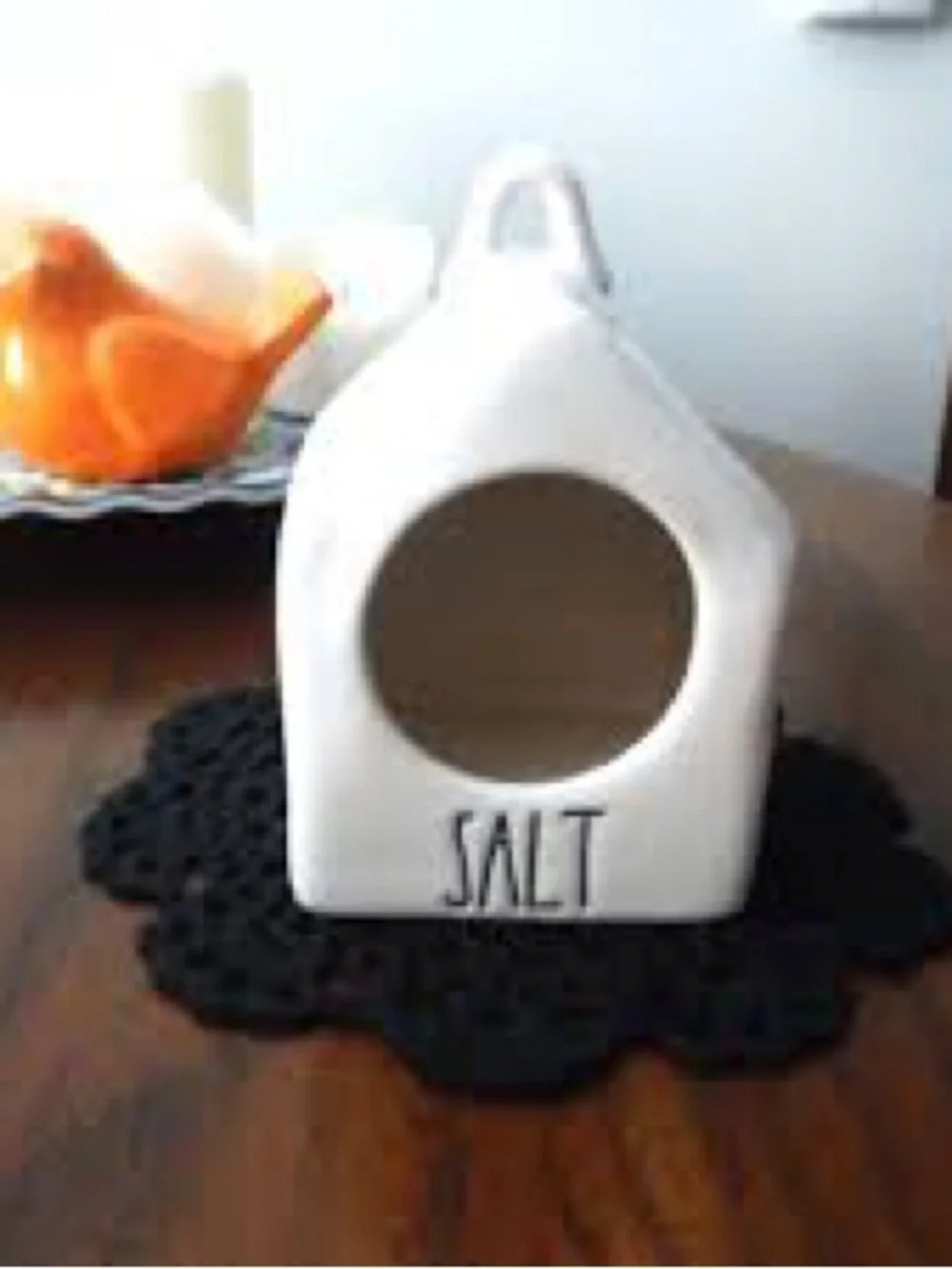 Rae Dunn Mini Birdhouse Salt Pig Cellar